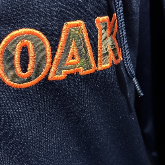 Mossy Oak Hoodie Midweight pullover embroidered logo,pouch pocket,fleece lined - Picture 3 of 12